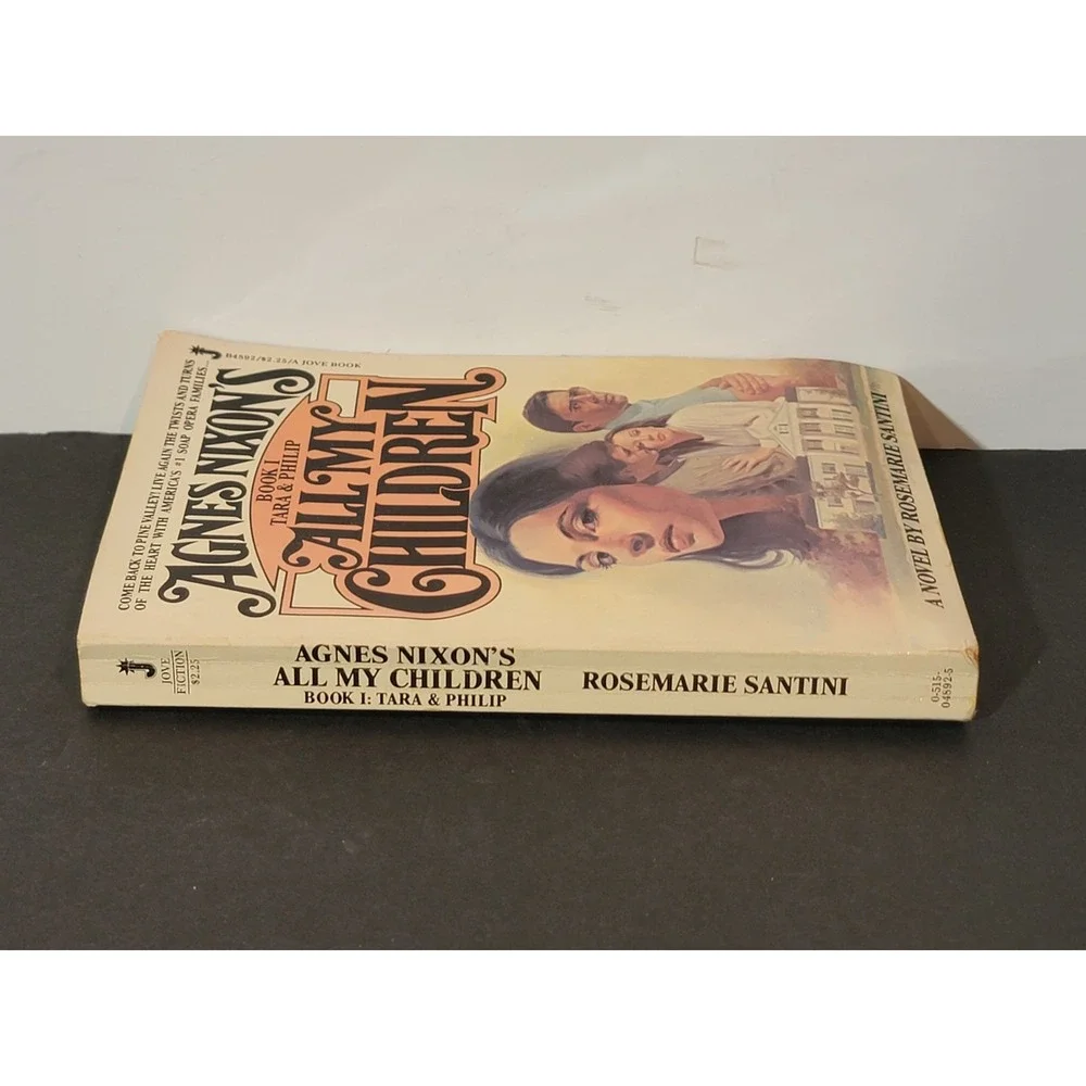 All My Children Book 1 Tara and Philip by Rosemarie Santini First Jove Edition‎
